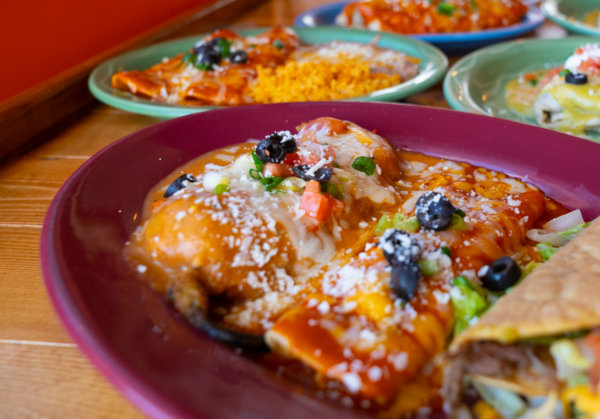 relleno and enchilada